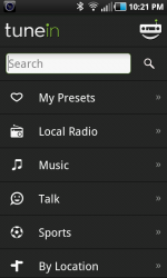 Radio stations on Android