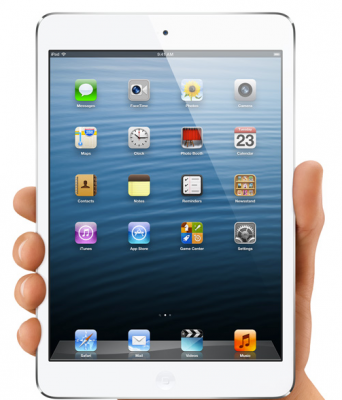 The White iPad Mini