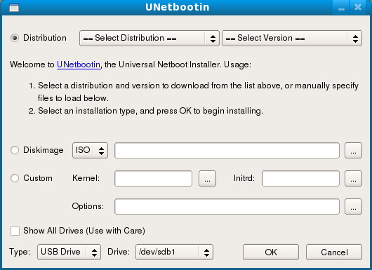 unetbootin-linux