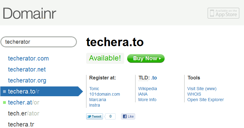 Domainr Makes Domain Search (Almost) Pain-Free | Techerator