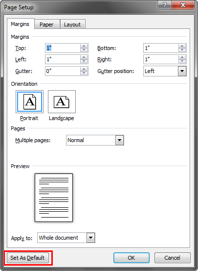 How To Change Default Font and Document Settings In Microsoft Word ...